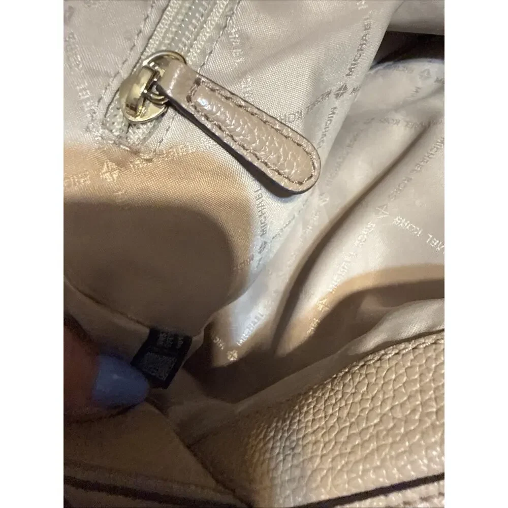 Michael Kors Tan Shoulder Bag with Slouchy Silhouette